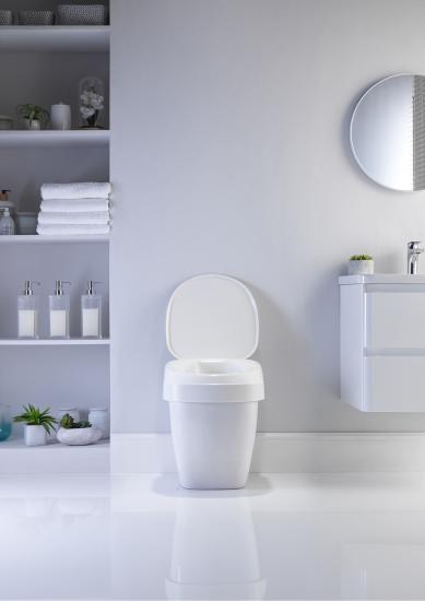 Toilettensitzerhöhung Invacare® Aquatec 90 Ergo