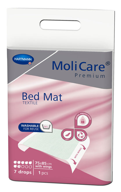 MoliCare® Premium Bed Mat Textile 7 Tropfen