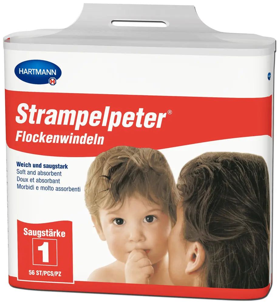 Strampelpeter® Flockenwindeln Saugstärke 1 (35x11 cm)