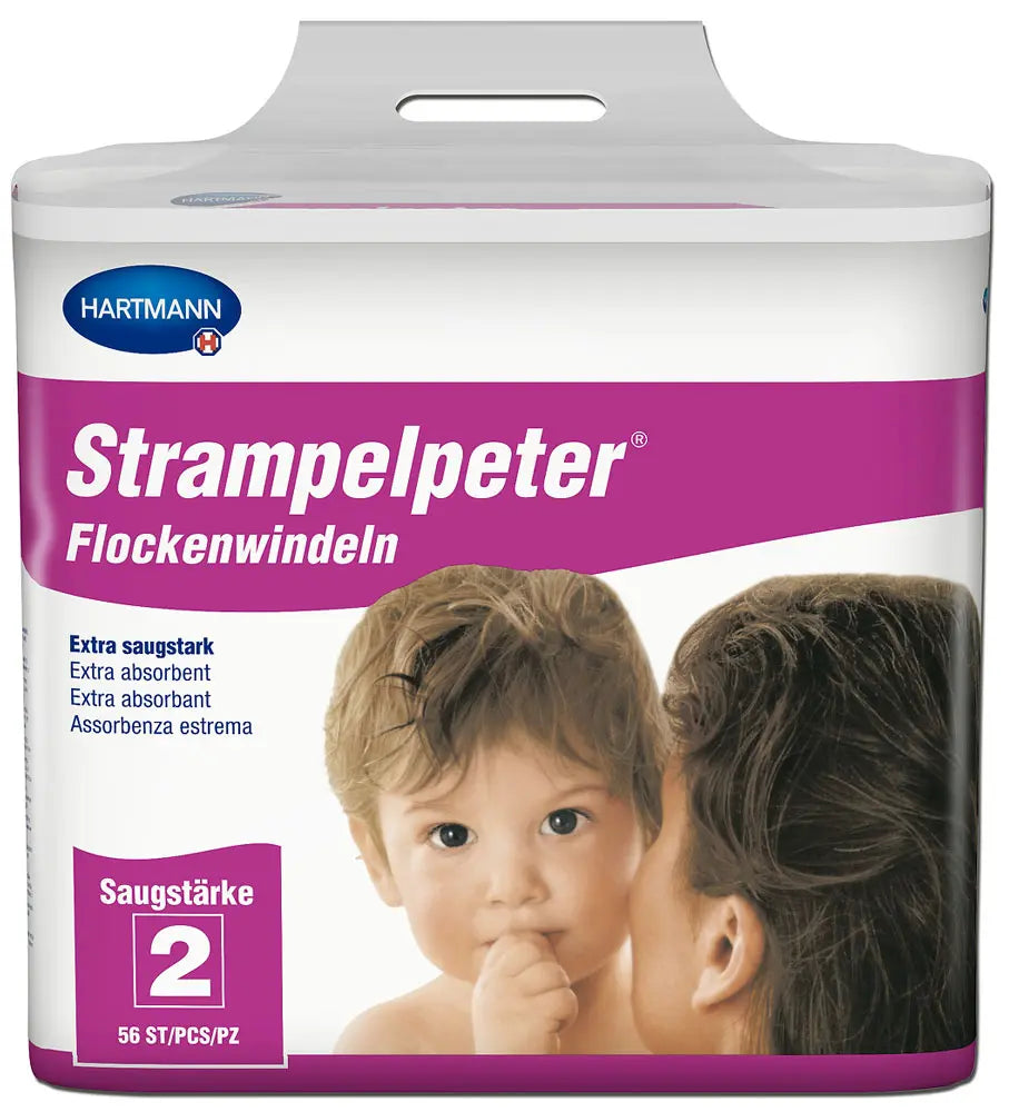 Strampelpeter® Flockenwindeln Saugstärke 2 (35x11 cm)